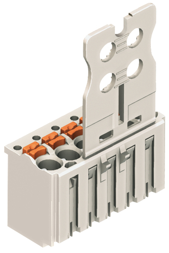 WAGO GmbH & Co. KG 1-Leiter-Federleiste Push-inCAGECLAMP,lgr 2091-1105/000-1000
