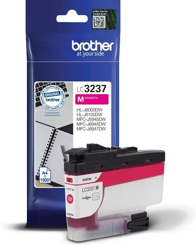Brother Tintenpatrone magenta LC-3237M