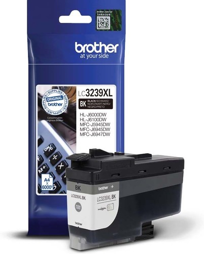 Brother Tintenpatrone schwarz LC-3239XLBK
