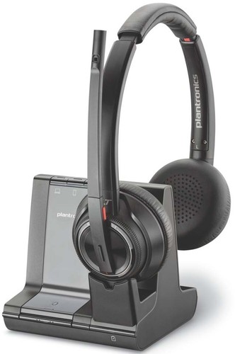 Plantronics DECT-Headset Binaurales UC 3 in 1 Savi W8220