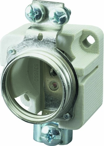 Mersen Sicherungssockel DIII 63A 1-p. Schraubbef. 00072.400000