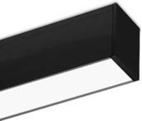 LTS Licht&Leuchten LED-Decken-/Pendelleuchte 4000K, schwarz ML-A045.0740 #662986