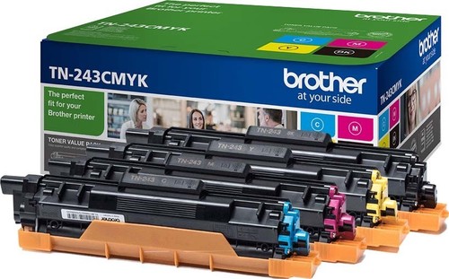 Brother Multipack 4-Farben je Farbe ca.1000 TN-243CMYK