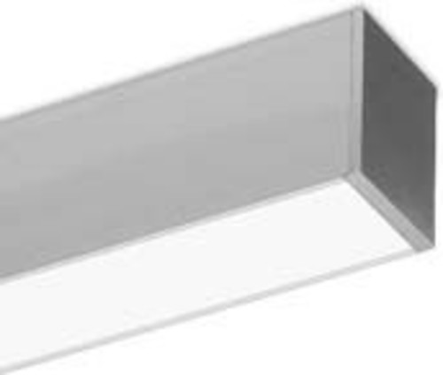 LTS Licht&Leuchten LED-Decken-/Pendelleuchte 4000K, si-elox. MLA045074008 #662985