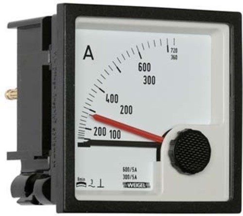 Mersen Amperemeter, 1-phasig 600/300/5A Gr.2/3 1.002.295