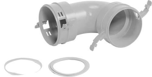 Vaillant Bogen 90° D75/62mm o.Befestigungssockel 0020176826