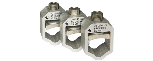 Mersen V-Klemme Set 3Stk. 70-300mmq 1.002.910 (VE3) Mersen V-Klemme Set 3Stk. 70-300mmq 1.002.910 (VE3)