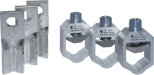 Mersen V-Klemme Set 3Stk. 70-240mmq+Las. 1.003.508 (VE3) Mersen V-Klemme Set 3Stk. 70-240mmq+Las. 1.003.508 (VE3)