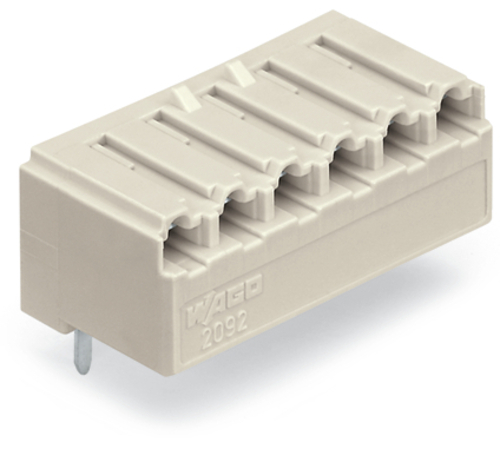 WAGO GmbH & Co. KG THR-Federleiste abgewink. 5mm,lichtgrau 2092-1326/200-000