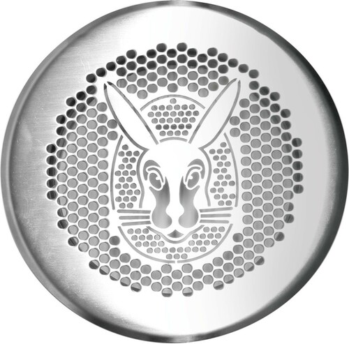 Vaillant Design Abdeckblende rund D125mm Hase edelstahl 20197690