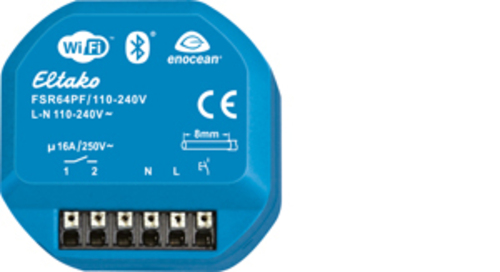 Eltako Funkaktor 16A Stromstoß-Schaltrel. FSR64PF/110-240V