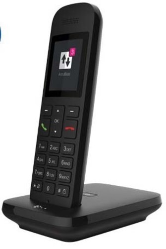 Telekom Deutschland Analog-Telefon cordless Sinus 12 sw
