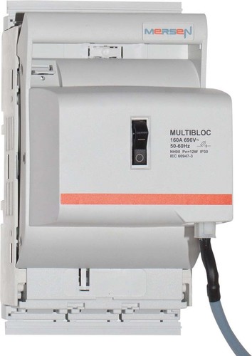 Mersen Sicher.lasttrennschalter NH Gr.00 160A 3-p. 2.030.200