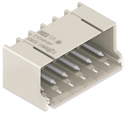 WAGO GmbH & Co. KG THT-Stiftleiste Lötstift 1,4mm,abgew.,llgr 2092-1423