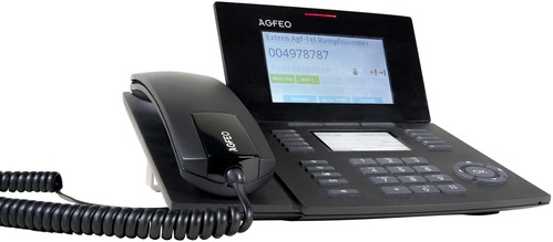 Agfeo Systemtelefon silber ST 56 SENSORfon si