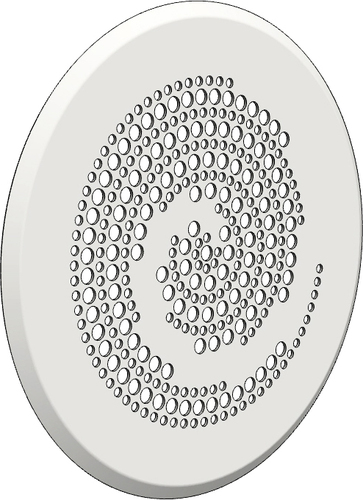 Glen Dimplex SEE Ventilgitter Design Circles DVG RE Circles