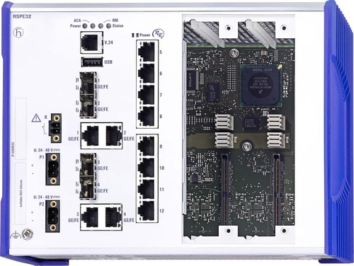 Hirschmann INET Ind.Ethernet Switch 12 Port, managed RSPE37-8TX/4C-EEC-3S