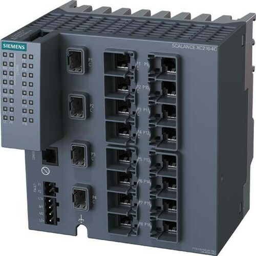 Siemens Dig.Industr. SCALANCE XC216-4C 12x10/100 Mbit/s 6GK52164BS002AC2