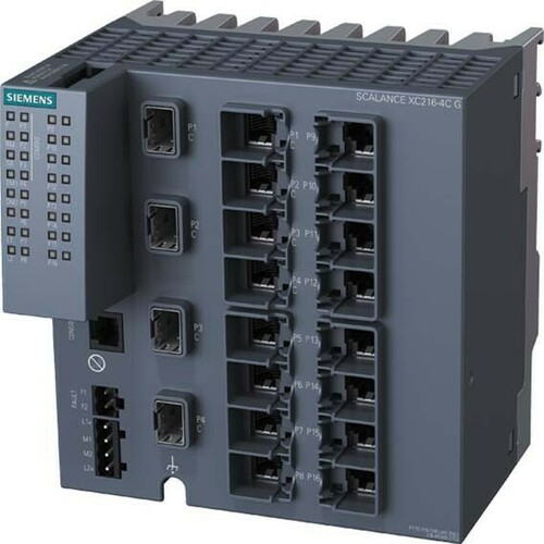 Siemens Dig.Industr. SCALANCE XC216-4C G 12x10/100/1000Mbit/s 6GK52164GS002TC2