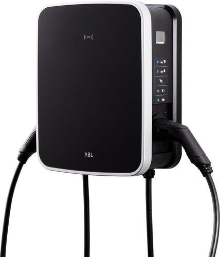 ABL GmbH E-Mobility Wallbox eMH3, 2x11kW 2xTyp2 Ladek.Master+ 3W2264