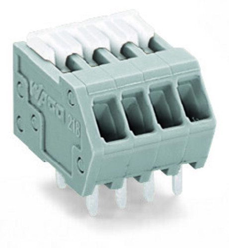 WAGO GmbH & Co. KG Leiterplattenklemme 0,5mm²,grau 218-505