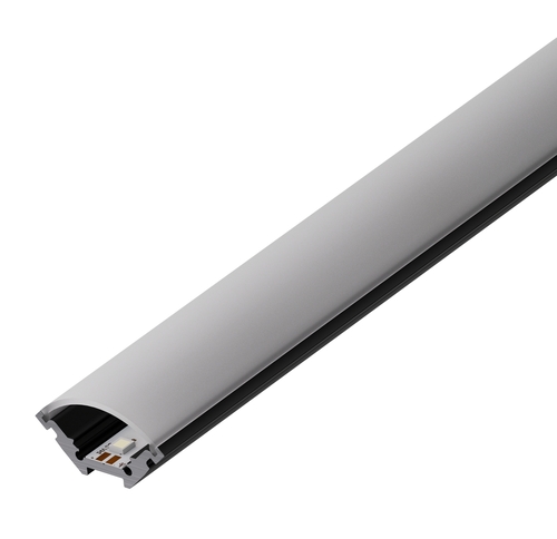 Barthelme Alu-Profil 1000mm, schwarz 62378081 Barthelme Alu-Profil 1000mm, schwarz 62378081