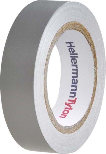 HellermannTyton PVC Isolierband grau Flex 15-GY15x10m