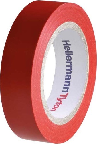 HellermannTyton PVC Isolierband rot Flex 15-RD15x10m