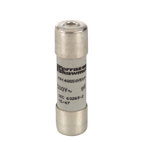 Mersen Sicherungseinsatz zylindr. gG 14x51 6A FR14GG50V6P Mersen Sicherungseinsatz zylindr. gG 14x51 6A FR14GG50V6P
