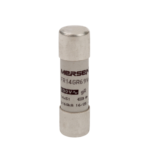 Mersen Sicherungseinsatz zylindr. gR 14x51 50A FR14GR69V50 Mersen Sicherungseinsatz zylindr. gR 14x51 50A FR14GR69V50