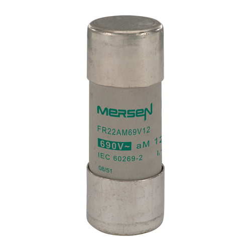 Mersen Sicherungseinsatz zylindr. aM 22x58 8A FR22AM69V8 Mersen Sicherungseinsatz zylindr. aM 22x58 8A FR22AM69V8