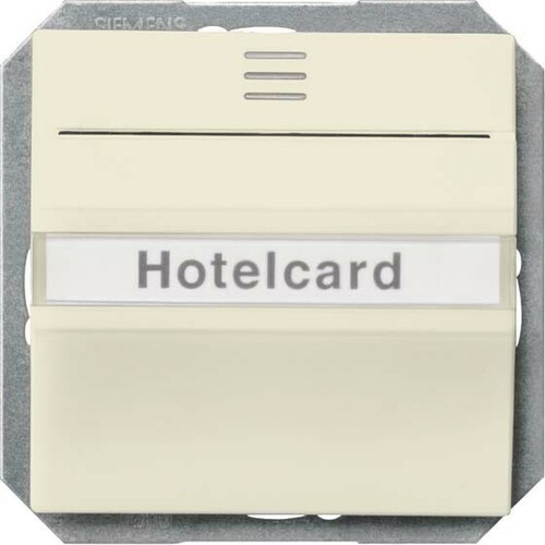 Siemens Dig.Industr. i-system Hotelcard ew Fenster u. Schriftf. 5TG4824