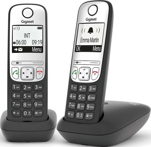 Gigaset Mobiltelefon schwarz A690A Duo sw