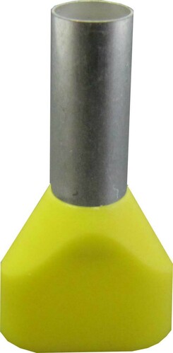Zoller+Fröhlich Aderendhülse 2x6,00/12N gelb V30AE001150 Zoller+Fröhlich Aderendhülse 2x6,00/12N gelb V30AE001150