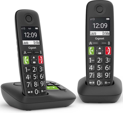 Gigaset Mobiltelefon mit integriertem AB E290A Duo sw