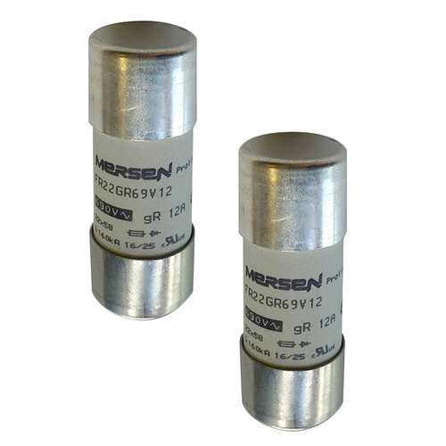 Mersen Sicherungseinsatz zylindr. gR 22x58 63A FR22GR69V63 Mersen Sicherungseinsatz zylindr. gR 22x58 63A FR22GR69V63