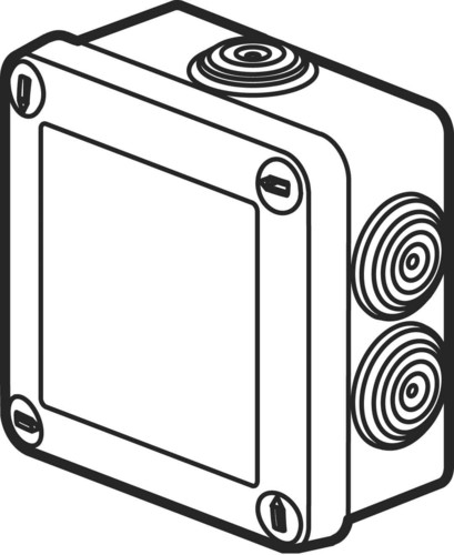 Legrand (BT) Abzweigdose grau 105x105x55mm, 650Gr Legrand 092022