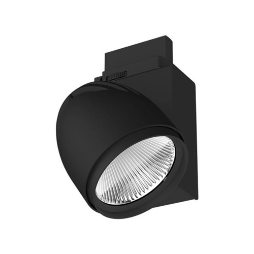 LTS Licht&Leuchten LED-Stromschienenstrahler 3000K schwarz 35Gr BIXX-T 103.830.35 SW