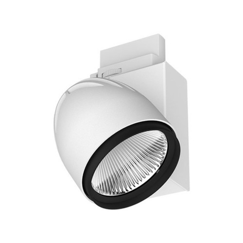 LTS Licht&Leuchten LED-Stromschienenstrahler 3000K weiß 50Gr BIXX-T 103.830.50 WS