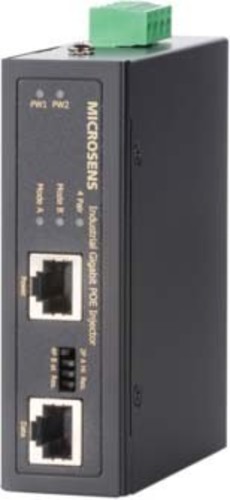 Microsens Gigabit PoE-Injektoren Industrial MS657034X