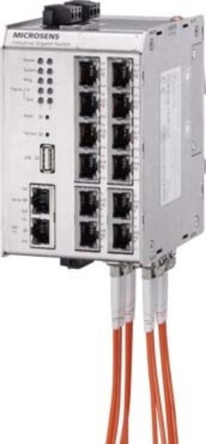 Microsens Gigabit Ethernet Switch PoE Profi Line Modul MS652119PM-V2