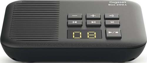 Gigaset DECT-Basisstation analog, schwarz Box 200A sw