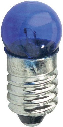 Scharnberger+Hasenbein Kugellampe 11,5x24mm E10 3,5V 0,2A blau 93143