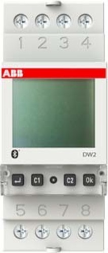 ABB Stotz S&J Wochen-Zeitschaltuhr 2-Kanal Bluetooth DW2