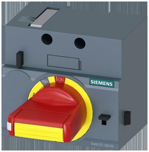 Siemens Dig.Industr. Frontdrehantrieb Not-Aus 3VA9137-0EK35 Siemens Dig.Industr. Frontdrehantrieb Not-Aus 3VA9137-0EK35