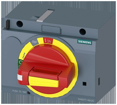 Siemens Dig.Industr. Frontdrehantrieb Not-Aus 3VA9277-0EK25 Siemens Dig.Industr. Frontdrehantrieb Not-Aus 3VA9277-0EK25