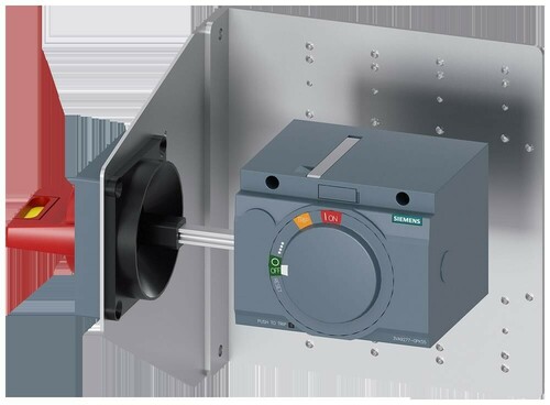 Siemens Dig.Industr. Seitenwand-Drehantrieb Not-Aus IEC IP65 3VA9277-0PK55 Siemens Dig.Industr. Seitenwand-Drehantrieb Not-Aus IEC IP65 3VA9277-0PK55