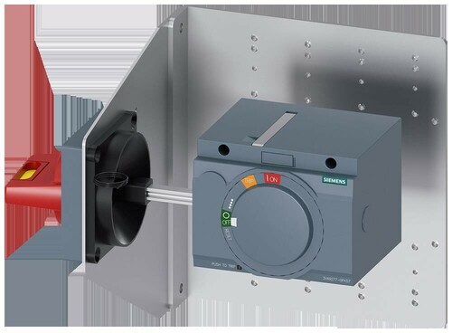 Siemens Dig.Industr. Seitenwand-Drehantrieb Not-Halt IEC IP65 3VA9277-0PK57 Siemens Dig.Industr. Seitenwand-Drehantrieb Not-Halt IEC IP65 3VA9277-0PK57