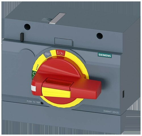 Siemens Dig.Industr. Frontdrehantrieb Not-Aus 3VA9447-0EK25 Siemens Dig.Industr. Frontdrehantrieb Not-Aus 3VA9447-0EK25