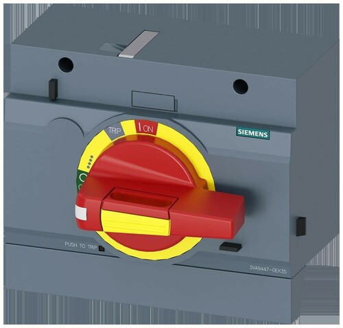 Siemens Dig.Industr. Frontdrehantrieb Not-Aus 3VA9447-0EK35 Siemens Dig.Industr. Frontdrehantrieb Not-Aus 3VA9447-0EK35